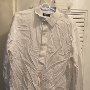 Nautica Long Sleeve Button Up
